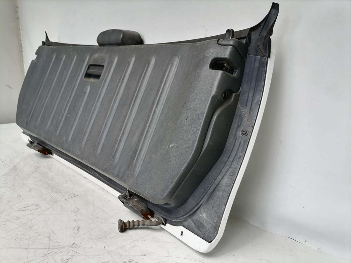 Smart Fortwo 451 Coupe original Heckklappe Unten Unterteil wei&szlig; BJ07